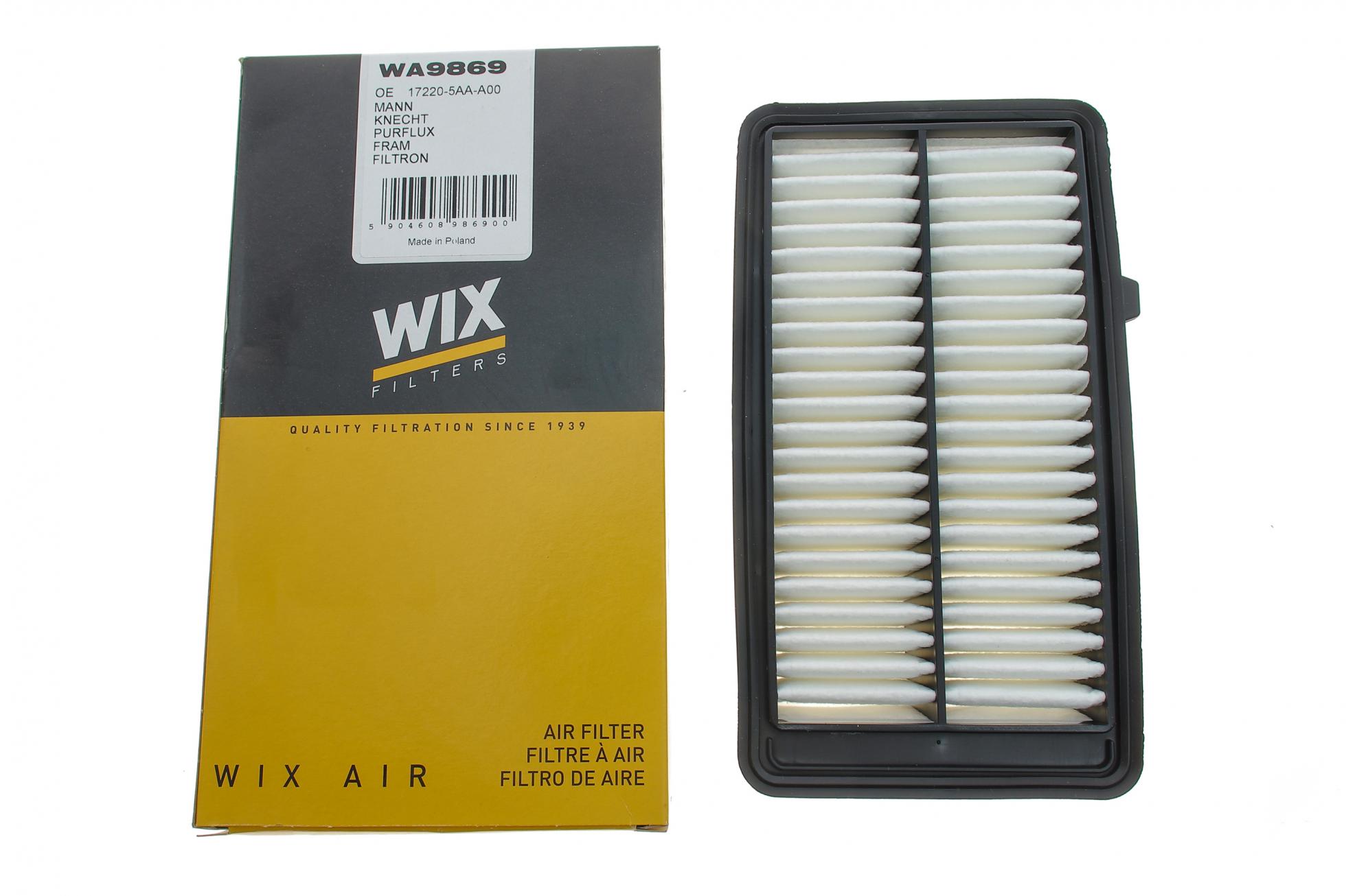 WA9869 WIX FILTERS